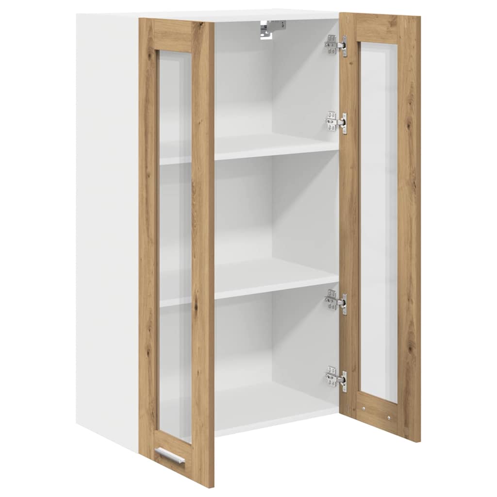 Hanging Cabinet with Shelf Riga Artisan Oak 60 x 31 x 100 cm